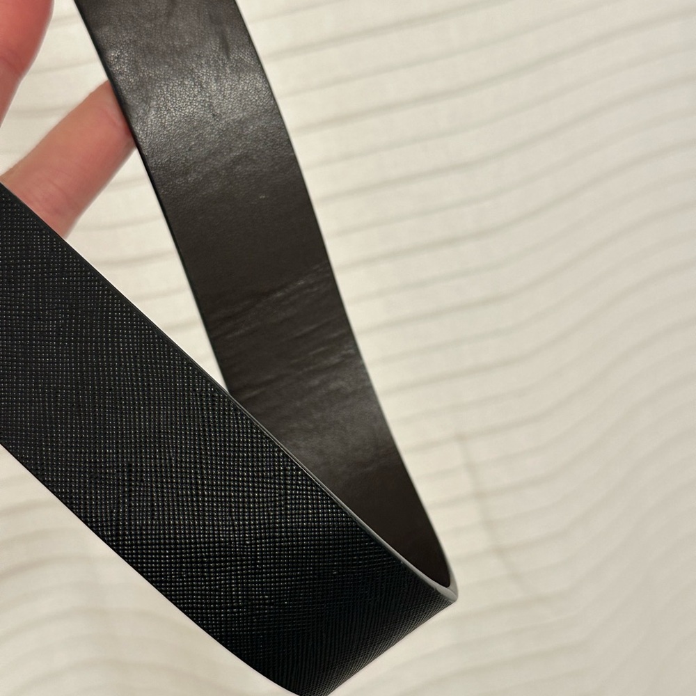 Calvin Klein Jeans Black and Brown Reversible Belt